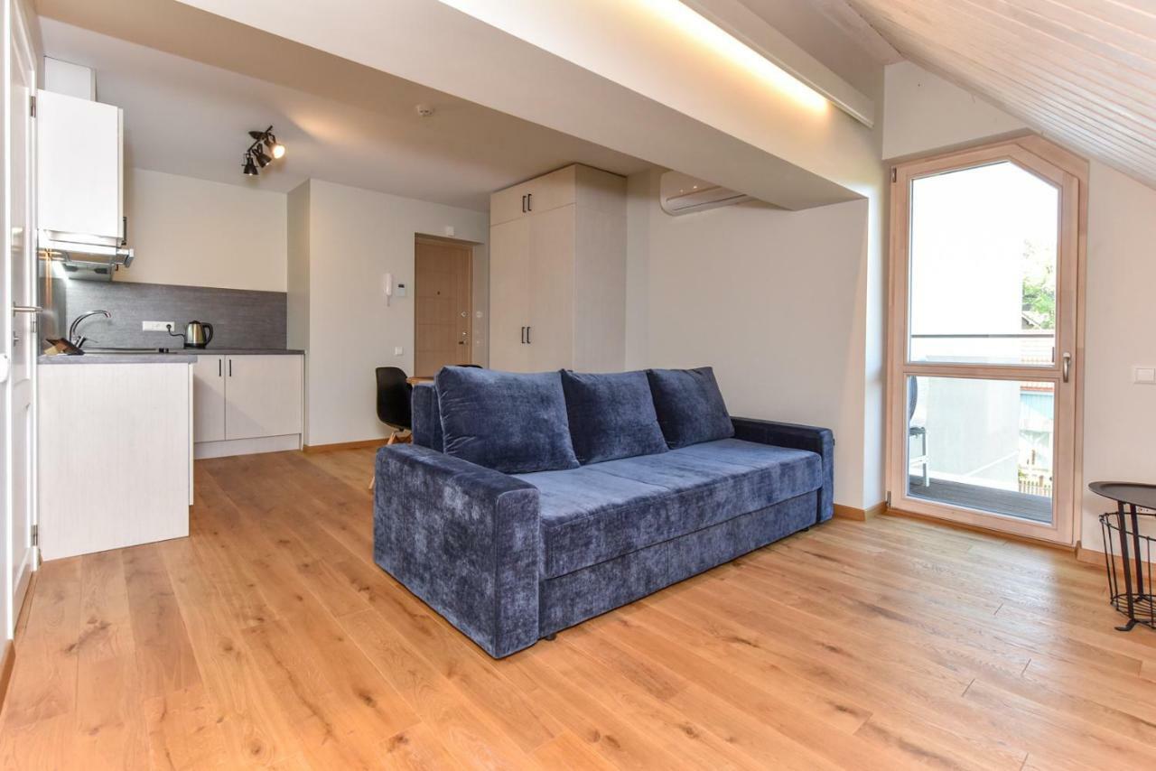 Apartamento Geliu Terasos - Studija Su Balkonu Juodkrantė Exterior foto