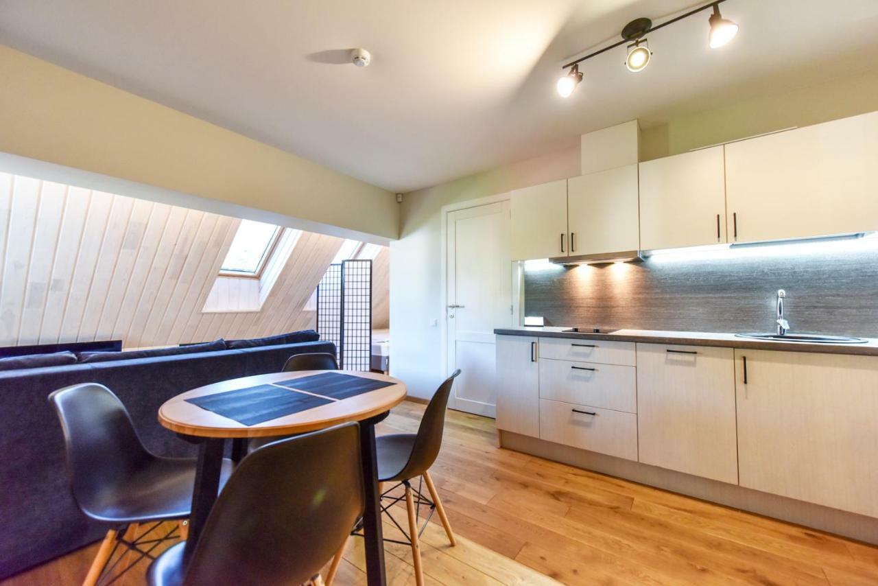 Apartamento Geliu Terasos - Studija Su Balkonu Juodkrantė Exterior foto